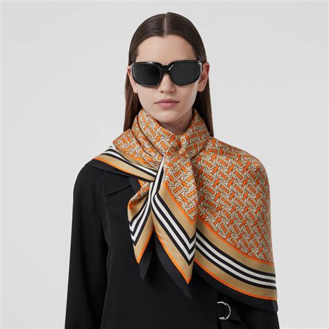 burberry satin scarf|authentic burberry scarf.